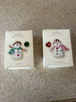 Hallmark Keepsake Granddaughter And Grandson 