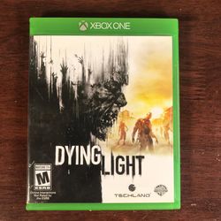 XBox One 1 Dying Light Video Game Good Condition 