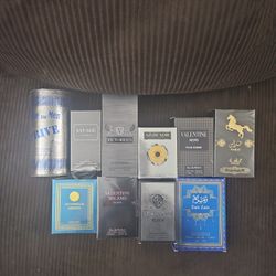10 New Men's Perfume Lot 100ml
