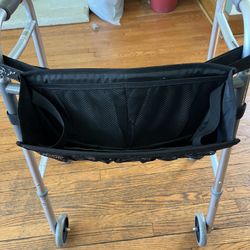 Walker With  Attached  Pouch 