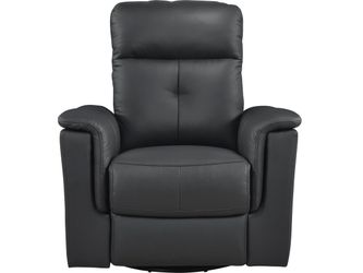 Bristow Black Swivel Glider Reclining Chair