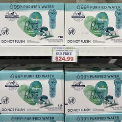Pampers Aqua Pure Sensitive Baby Wipes $24.99