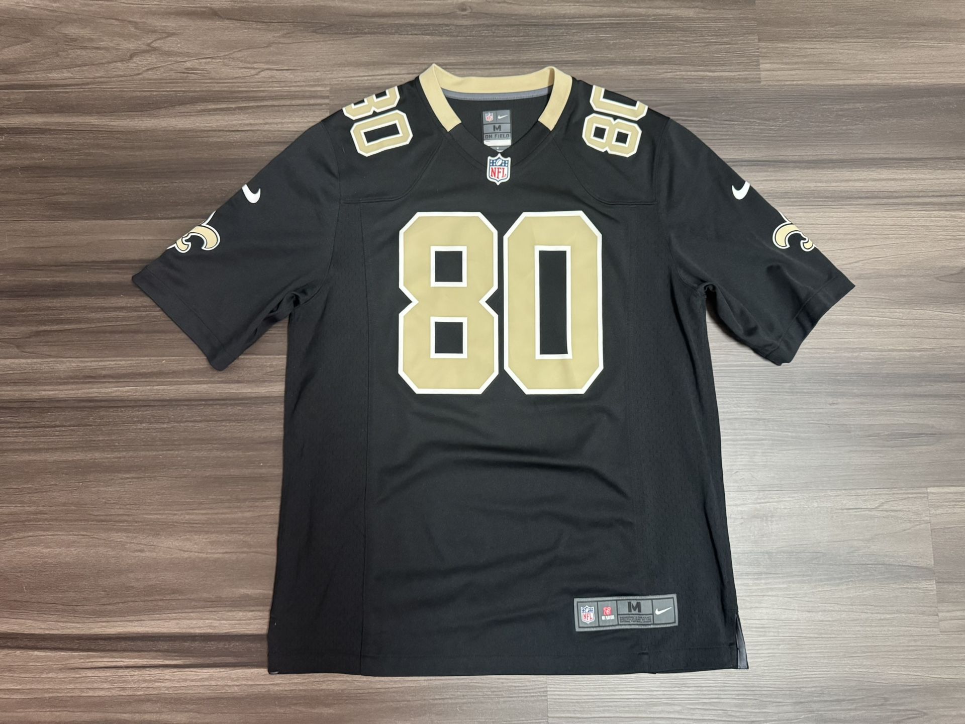 Nike New Orleans Saints Jimmy Graham #80 On-Field NFL Home Jersey Adult Medium