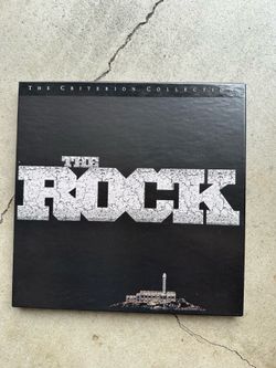 THE ROCK Sean Connery Nick Cage Criterion S.E. 3-Disc LASERDISC Box Set #334