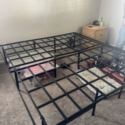 Free King Size Bed Base – No Box Spring Needed