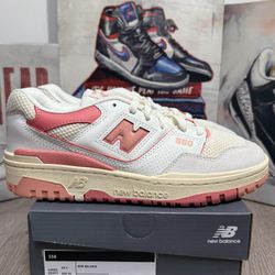 New Balance 550 Desert Pink Sea Salt Shoes (GS) 5.5Y/7W, 6Y/7.5W, 6.5Y/8W, 7Y/8.5W