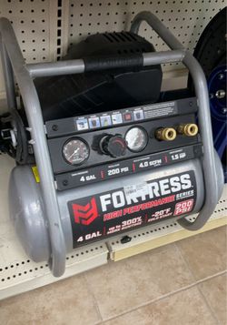 Fortress High Performance 4 Gal Air Compressor
