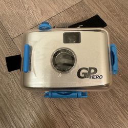 GoPro Hero 28mm film camera with case, film not included