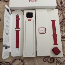 Apple Watch Series 7 (RED) – Excellent Condition – Fully Functional 