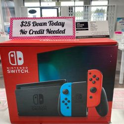 New Nintendo Switch V2 Gaming Console  - PAYMENTS AVAILABLE With $25 DOWN