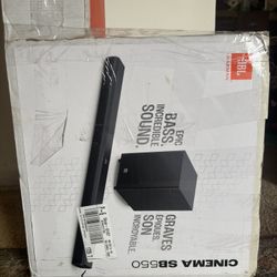JBL Cinema SB550 Soundbar with Wireless Subwoofer