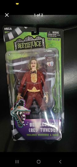 Neca beetlejuice red tuxedo