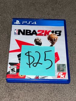 PlayStation PS5 PS4 NBA 2K18 Video Game Basketball