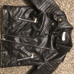 H&M Toddler Leather Jacket 