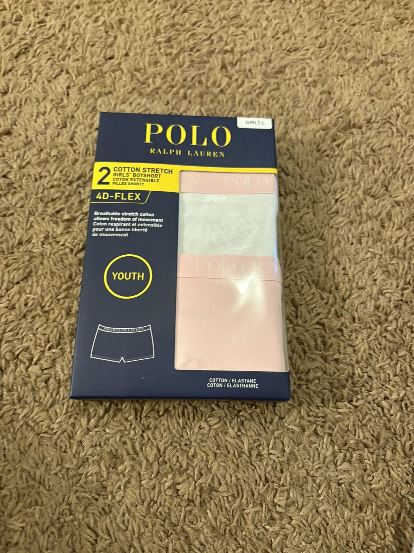 Girls Polo Boyshorts Size Large 12/14