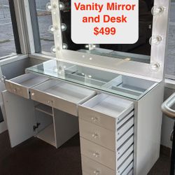 Vanity With LED Lights