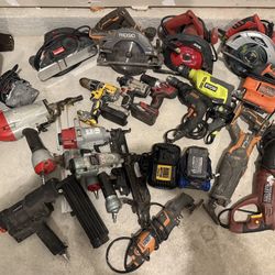 Drills/Nailers/ Sanders/ Battery’s&Chargers
