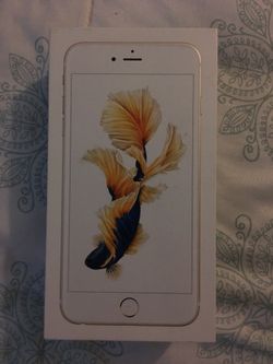 iPhone 6 S plus box