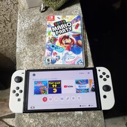 2023 OLED Nintendo Switch V3 128GB. Has 256GB SD, 8 Games installed Plus Mario Party All $300! Come with charger. 0 issue 0 dents