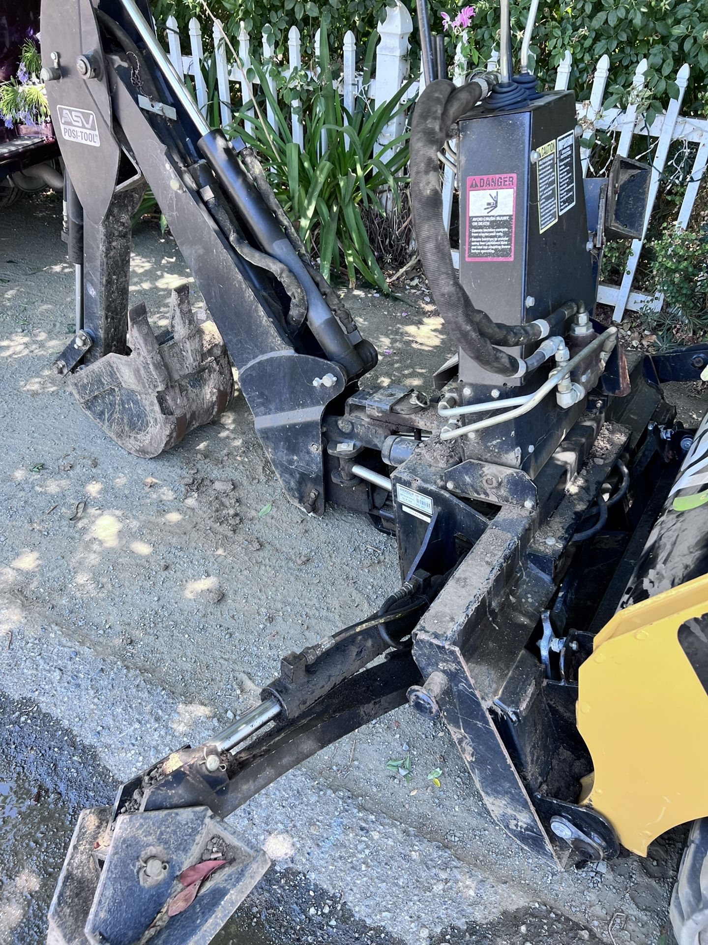 ASV Backhoe Attachment For RT 30 / 25 / 40