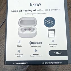 Lexie B2 Hearing Aids Powered By Bose - Bluetooth 👍