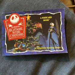 Tim Burtons Nightmare Before Christmas 30 Postcard Book 