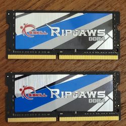 G.Skill Ripjaws 32gb (2x16gb) 3200MTs DDR4 SO-DIMM Memory