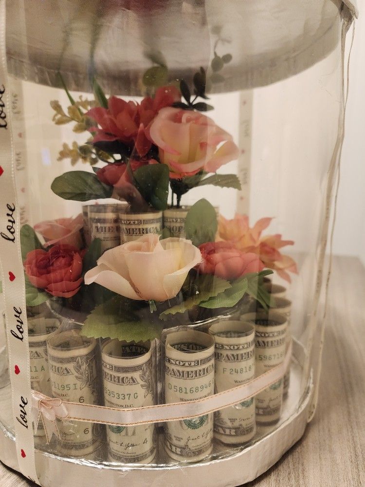 Money Cake Display