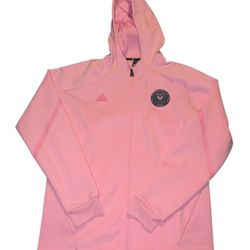 Miami MLS Adidas Mens L Pink Sweatshirt 