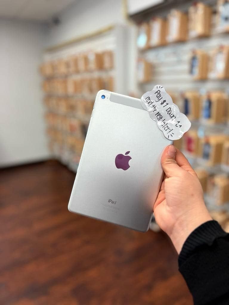 Apple IPad Mini 4 Tablet - $1 To Take it Home same Day and Pay the Rest later!