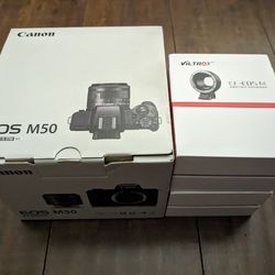 Canon EOS M50 Camera 
