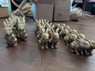 Resin Rabbits
