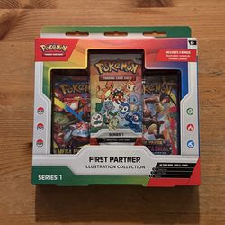 Pokemon First Partner Illustration Collection Series 1
