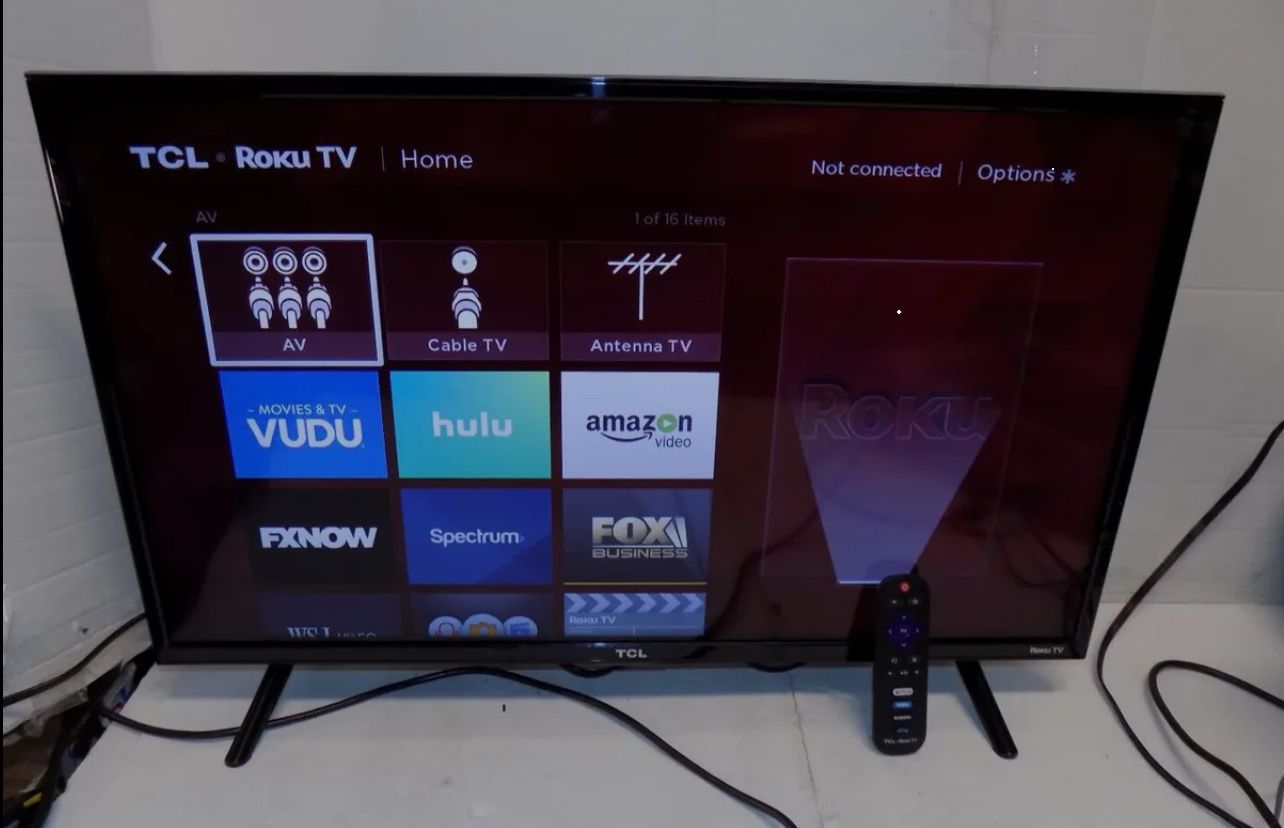 “ 32 Inch “ TCL Roku Tv