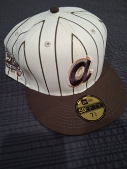 7 5/8 Atlanta Braves New Era 59FIFTY Fitted Hat  $25