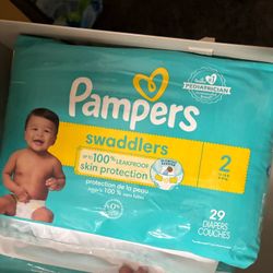 Pampers Swaddlers Size 2 
