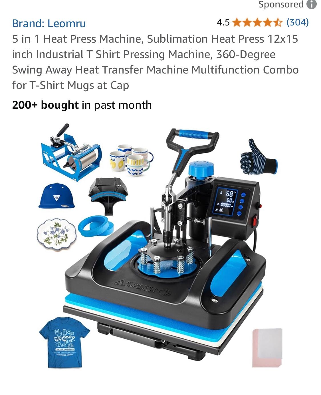 Green Shirt Heat Press.