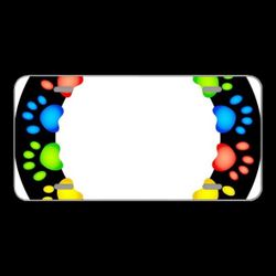License Plate Novelty Car Front Frame Border Background Border Frame