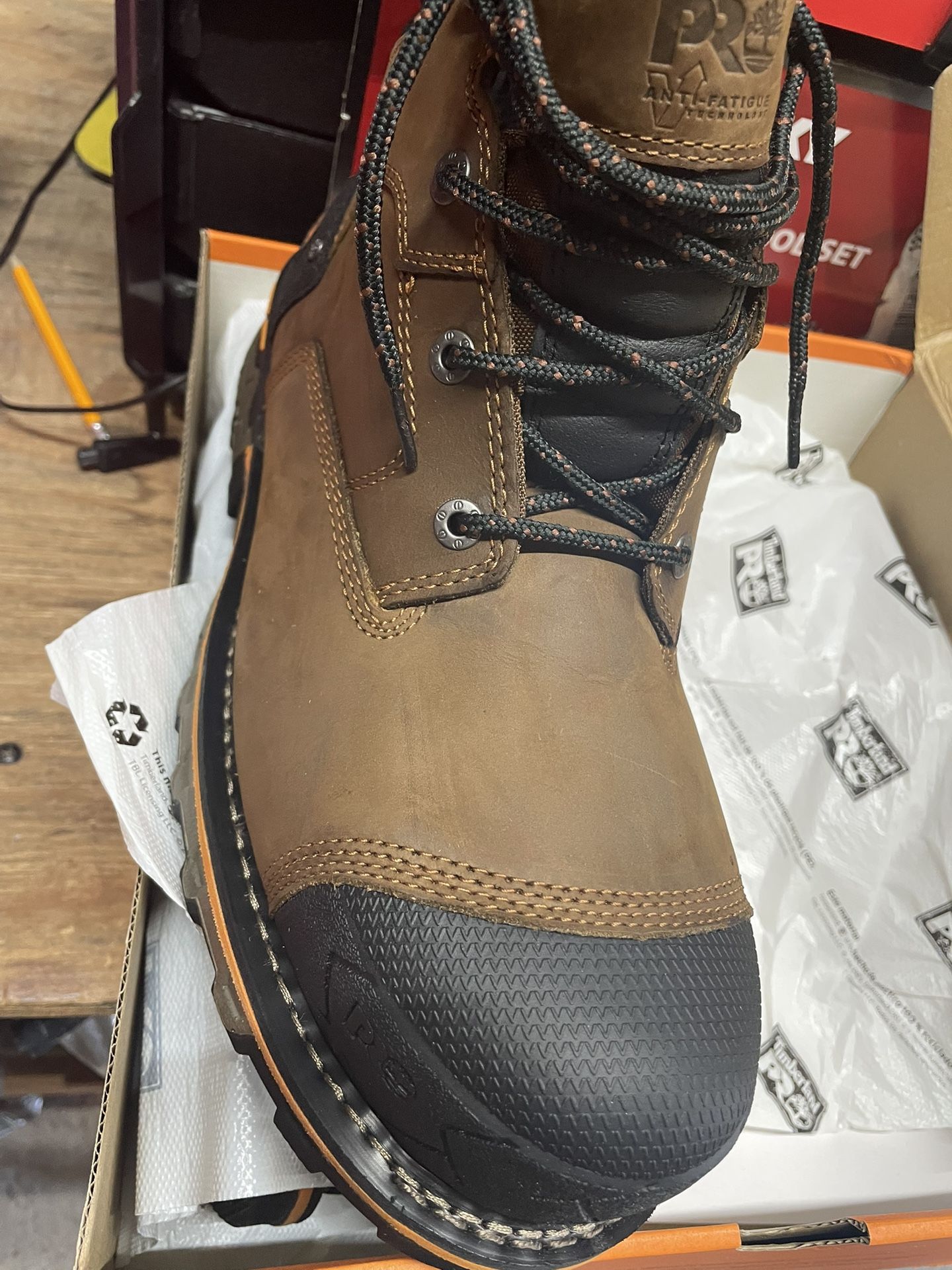 Botas Timberland Waterproof Sz 12 W Steel Toe