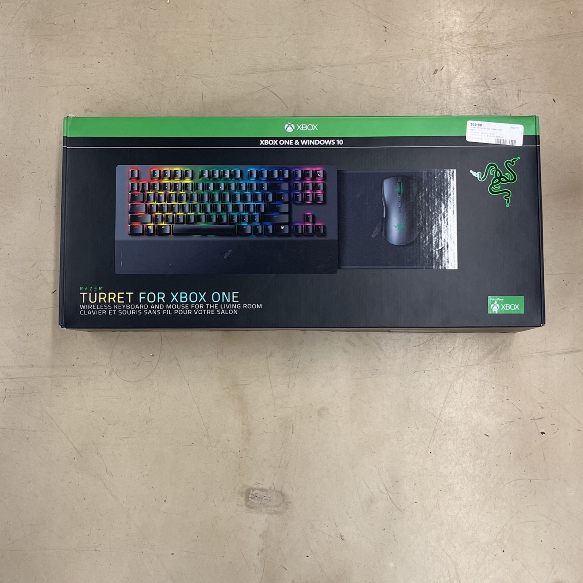 Razed Turret Wireless Keyboard And Mouse