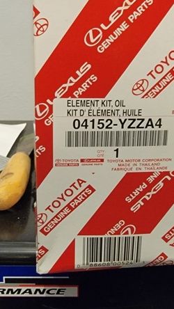 Toyota Oil Filter - Tundra 04152-YZZA4