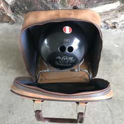 Vintage AMF Voit Statesman Black Bowling Ball 15.2 lbs
