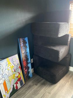 Three-piece cloud couch