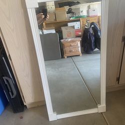 Wood Wrapped Mirror