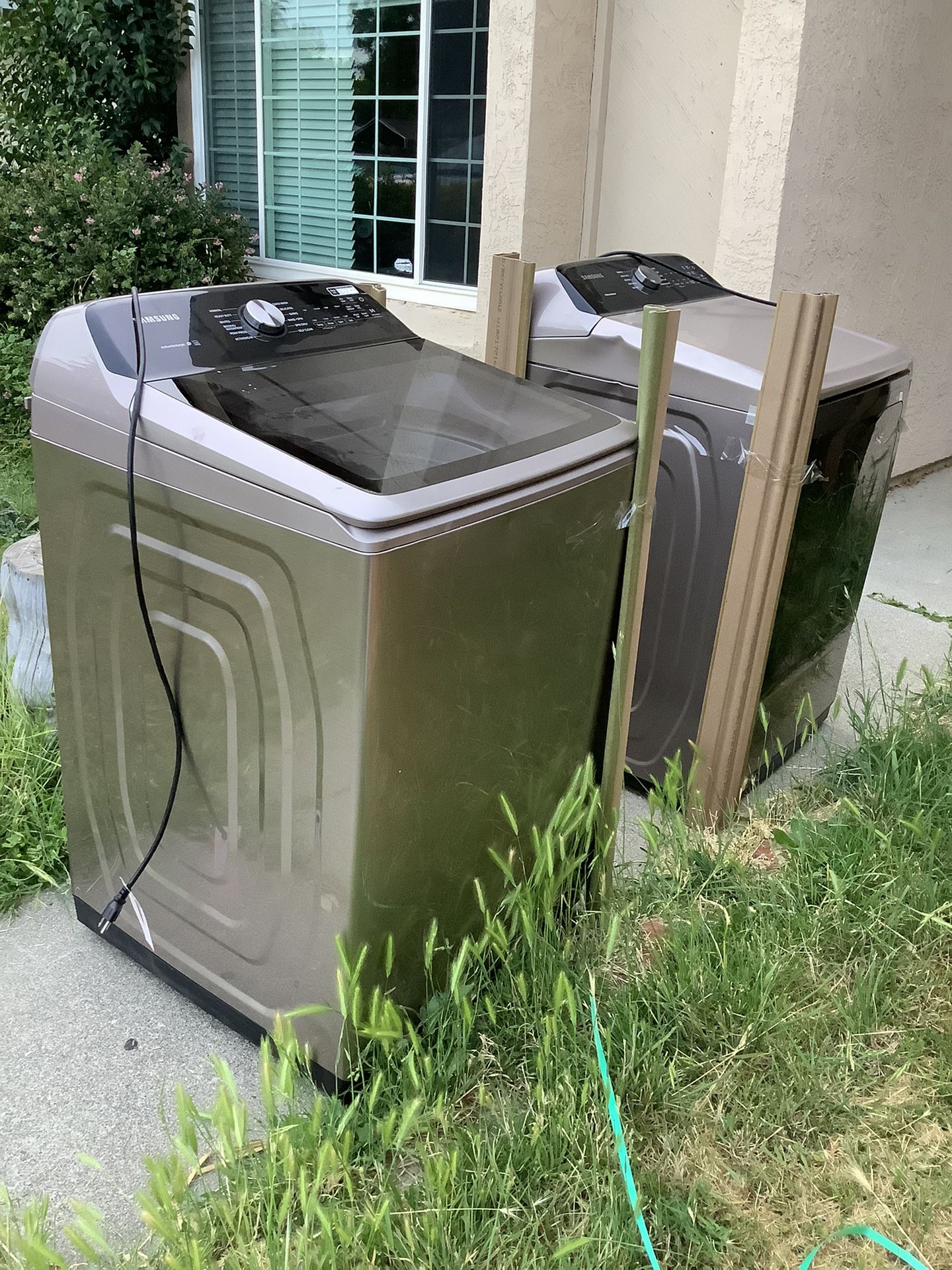 Samsung Washer And Gas Dryer Set