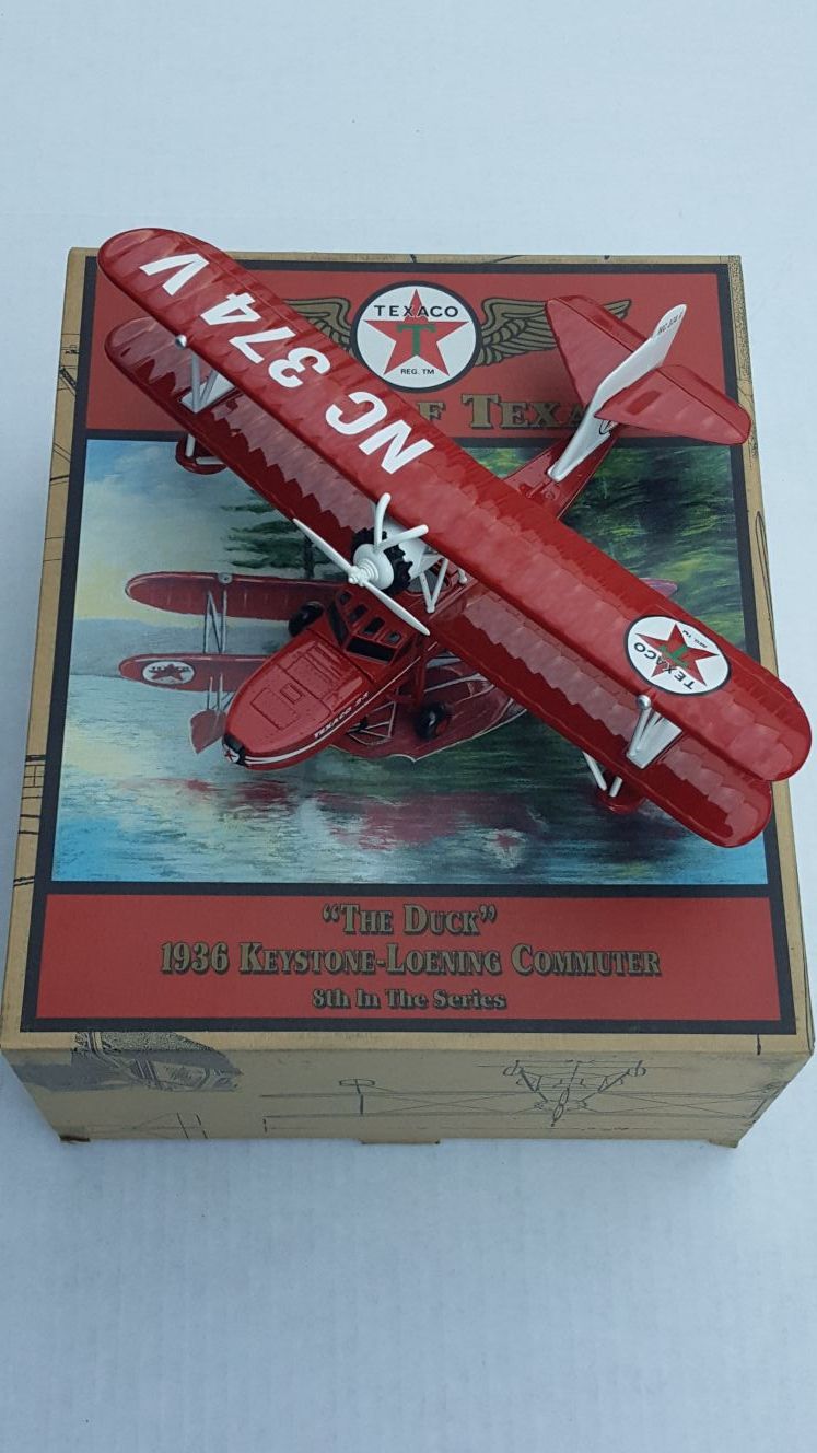 ✔Wings Texaco – “the Duck” 1936 Keystone-loening Commuter Plane