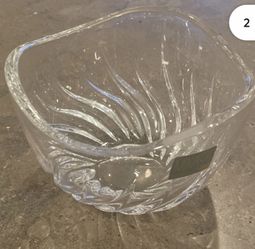 Mikasa crystal bowl