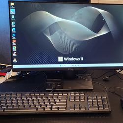 All in One  PC  🖥  micro Computer  M6S  - Complete  Monitor  22"IN.  Windows  11 - Intel  N100.  Work Fast.  ✔️ 