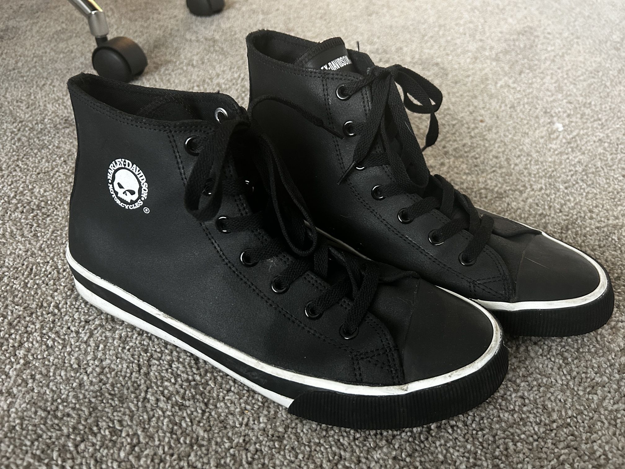 Harley-Davidson Leather Converse Size 10.5 Men’s