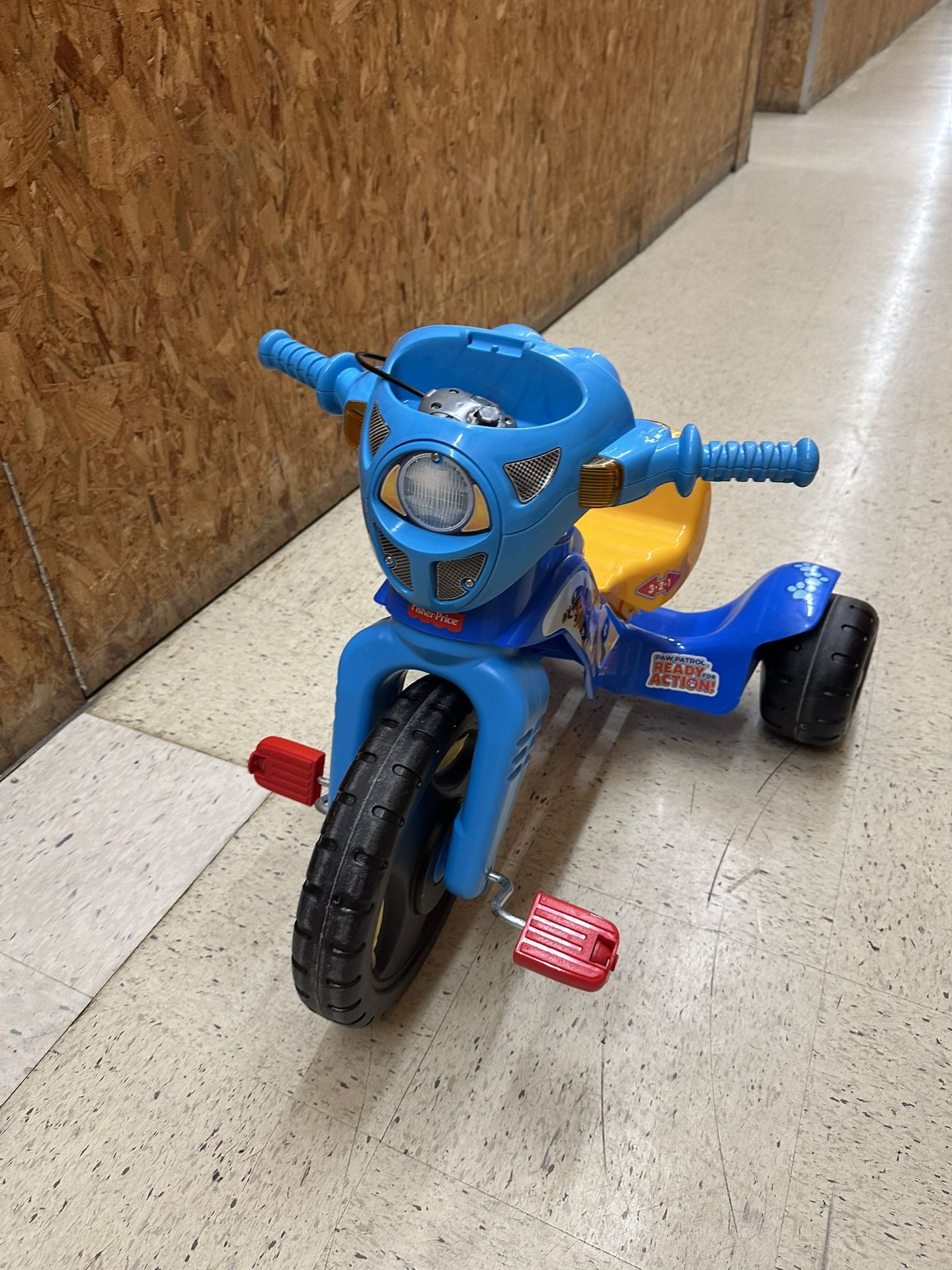 Paw Patrol Tricycle with speaker
